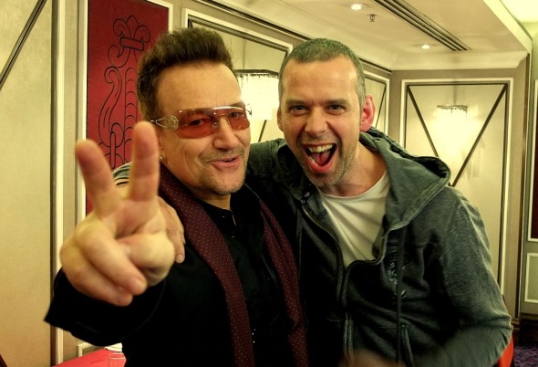 With Bono
